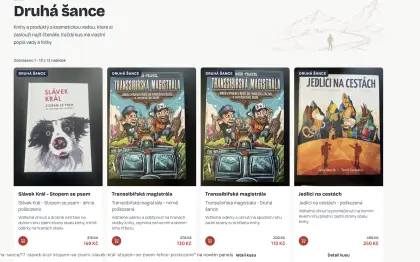 Pomačkaný obal, ale dokonalý příběh: Už znáte náš projekt Druhá šance knihám?